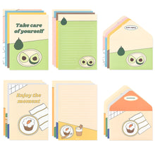 Load image into Gallery viewer, Monolike Fall In Newtro ver.3 Letter Paper and Envelopes Set - 8Type, 32 Letter Paper + 16 Envelopes
