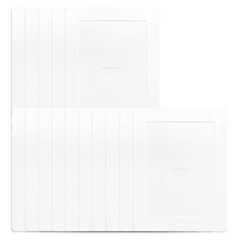 Load image into Gallery viewer, Monolike Paper Photo Frames 6x8 Inch White 15 Pack - Fits 6&quot;x8&quot; Pictures
