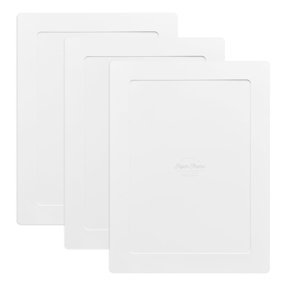 Monolike Paper Photo Frames A4 White 10 Pack - Fits A4
