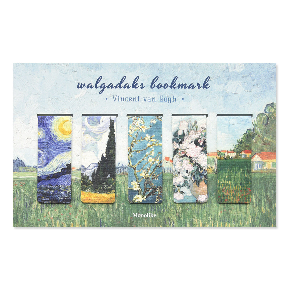 Monolike Magnetic Bookmarks Vincent van Gogh, Set of 5