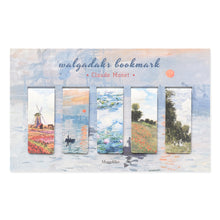 Load image into Gallery viewer, Monolike Magnetic Bookmarks Monet, Set of 5
