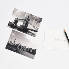 Load image into Gallery viewer, Monolike Around the city Postcards - mix 12 pack, Emotional and Landmark 12 City postcards

