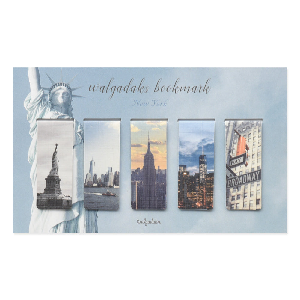 Monolike Magnetic Bookmarks Newyork, Set of 5