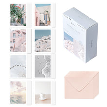 Load image into Gallery viewer, Monolike Message Break time ver.1 card - mix 40 mini postcards, 20 envelopes package
