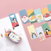 Load image into Gallery viewer, Monolike Bandal Bookmarks Fall in Newtro ver.1 + ver.2, 120 Pieces
