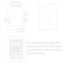 Load image into Gallery viewer, Monolike Standing Paper Frame 4x6 Metallic Series Hologram 10p 4x6Inch Size
