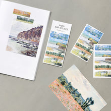 Load image into Gallery viewer, Monolike Wow Bar Sticker Oscar Claude Monet set - Mini size cute stickers, square stickers
