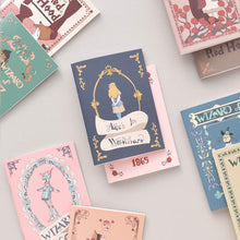 Load image into Gallery viewer, Monolike Story mini notebook Alice 4p SET _fairy tale, Mini note, Pocket note, Mini size, Pocket size, Cute note
