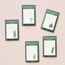 Load image into Gallery viewer, Monolike Tropical Sticky-it - 5p Set Self-Adhesive Memo Pad 50 Sheets
