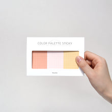 Load image into Gallery viewer, Monolike Color Palette Sticky Grid 300 A Set 4p - Self-Adhesive Memo Pad 30 sheets
