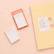 Load image into Gallery viewer, Monolike Sketch Planning Sticky-it - 5p Set Self-Adhesive Memo Pad 50 Sheets
