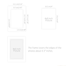 Load image into Gallery viewer, Monolike Paper Photo Frames 4x6 Inch Kraft 20 Pack - Fits 4&quot;x6&quot; Pictures
