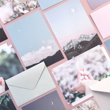 Load image into Gallery viewer, Monolike Photo Letter Paper and Envelopes Set - 8Type, 32 Letter Paper + 16 Envelopes
