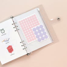 Load image into Gallery viewer, Monolike A5 Ordinary Days Diary Set, Desk - Academic Planner Weekly &amp; Monthly Planner with PVC Cover, Zipper bag
