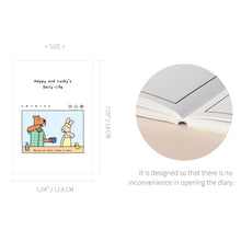 Load image into Gallery viewer, Monolike Happy and Lucky Diary 6 Month Planner, Bubble wash - Academic Planner, Weekly &amp; Monthly Planner, Scheduler
