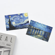 Load image into Gallery viewer, Monolike Gogh postcard - mix 12 pack, emotional and sophisticated postcards
