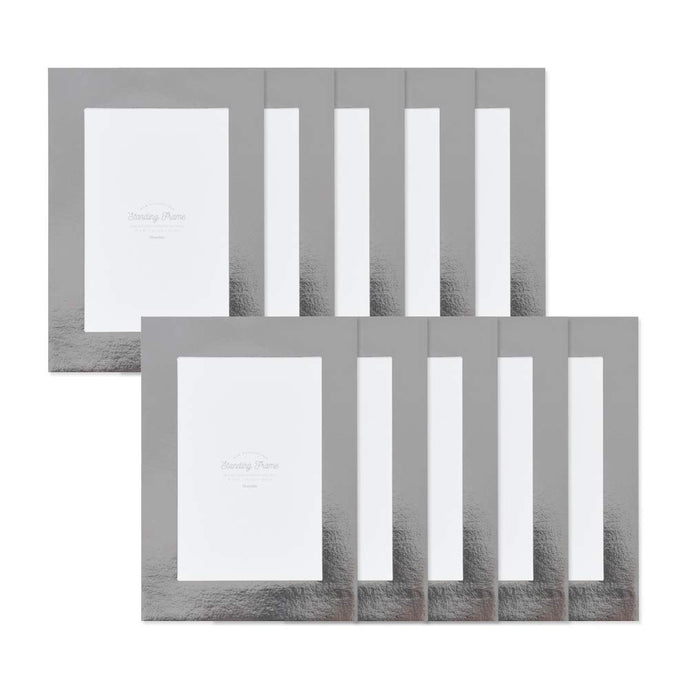 Monolike Paper Photo Frames 4x6 Inch White 20 Pack - Fits 4x6 Pictur