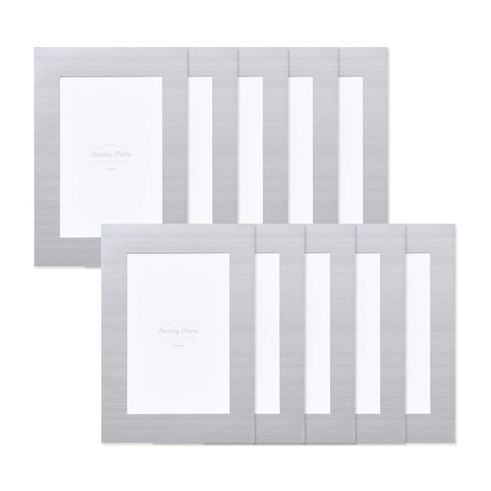 Monolike Paper Photo Frames 4x6 Inch White 20 Pack - Fits 4x6 Pictur