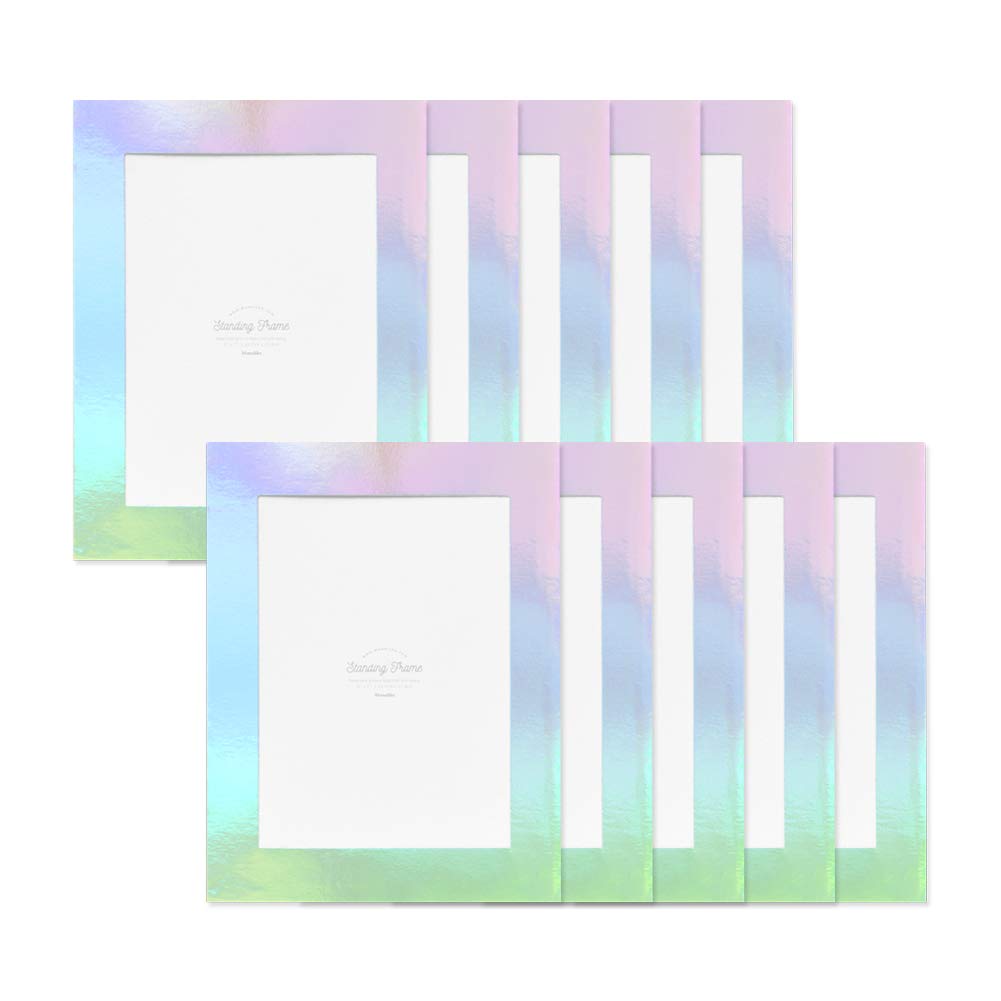 Monolike Standing Paper Frame 5x7 Metallic Series Hologram 10p 5x7Inch Size