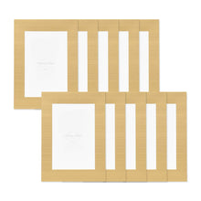 Load image into Gallery viewer, Monolike Standing Paper Frame 4x6 Metallic Series Matte Gold 10p 4x6Inch Size

