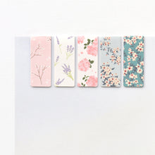 Load image into Gallery viewer, Monolike Magnetic Bookmarks Floral, Set of 5
