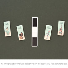 Load image into Gallery viewer, Monolike Magnetic Bookmarks Dorothy + Alice 10 Pieces
