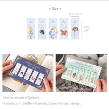 Load image into Gallery viewer, Monolike Magnetic Bookmarks Dorothy + Alice 10 Pieces
