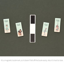 Load image into Gallery viewer, Monolike Magnetic Bookmarks Dorothy Set of 5
