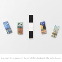 Load image into Gallery viewer, Monolike Magnetic Bookmarks Vincent van Gogh ver.2, Set of 5
