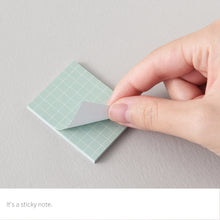 Load image into Gallery viewer, Monolike Color Palette Sticky Grid 300 D Set 4p - Self-Adhesive Memo Pad 30 sheets
