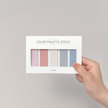 Load image into Gallery viewer, Monolike Color Palette Sticky Grid 500 C Set 4p - Self-Adhesive Memo Pad 30 sheets
