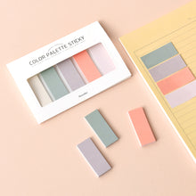 Load image into Gallery viewer, Monolike Color Palette Sticky Solid 501 C SET 4p - Self-Adhesive Memo Pad 30 sheets
