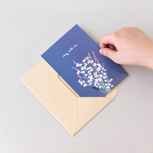 Load image into Gallery viewer, Monolike Flower for you Single card - mix 24 pack, lovely 24 Single card
