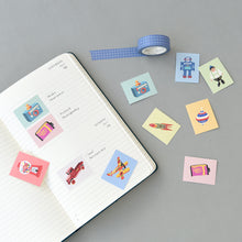 Load image into Gallery viewer, Monolike Wow Sticker Grocery Store + Fond Memories Set - Mini Size Cute Stickers, Square Stickers…
