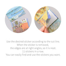Load image into Gallery viewer, Monolike Wow Sticker Gogh + Monet set - Mini size cute stickers, square stickers
