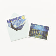 Load image into Gallery viewer, Monolike Message Gogh Card - Mix 40 Mini Postcards, 20 envelopes Package
