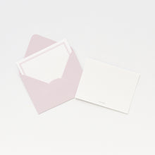 Load image into Gallery viewer, Monolike Message Blank lavender Card - Mix 40 Mini Postcards, 20 envelopes Package
