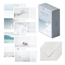 Load image into Gallery viewer, Monolike Message Serenity Card - Mix 40 Mini Postcards, 20 envelopes Package
