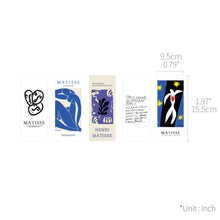 Load image into Gallery viewer, Monolike Magnetic Bookmarks Henri matisse Ver.1, Set of 5
