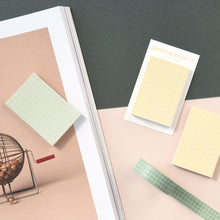 Load image into Gallery viewer, Monolike Smoothie ver.2 Grid Sticky-it - 5p Set Self-Adhesive Memo Pad 50 Sheets
